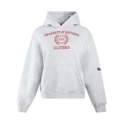 USC Trojans Women's Hype and Vice Heather Gray Classic Hoodie